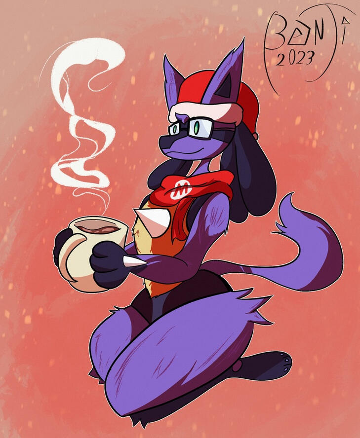 Lucario Sona Commission for Compound