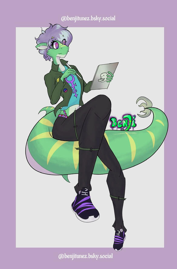 Benji doodle - used on commissions sheet